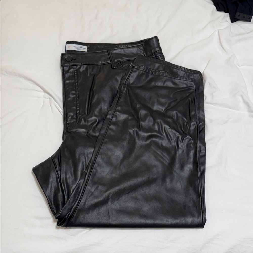 Old Navy Black Straight Leg Pants